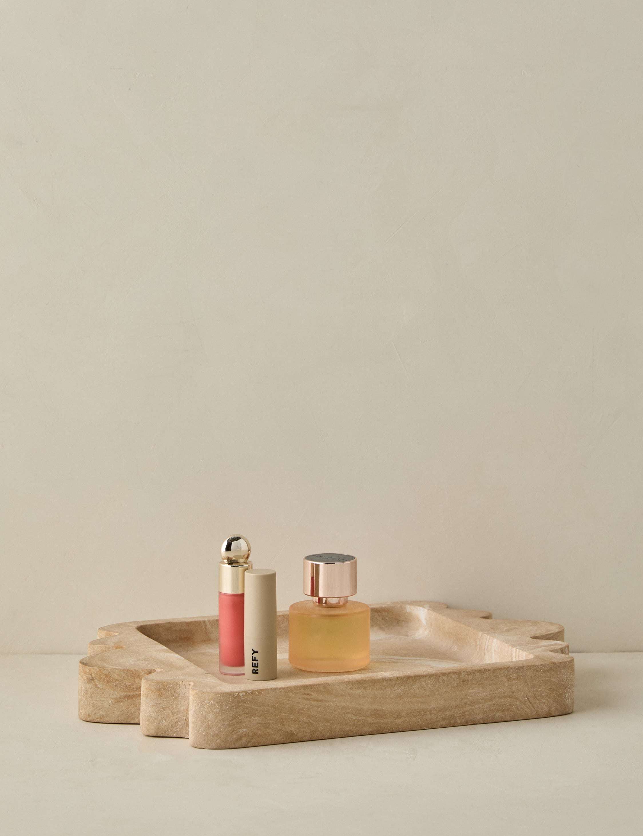 Modern Travertine Resin Tray - Travertine - Image 9